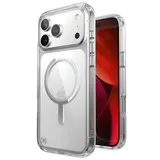 Speck iPhone 17 Pro Max Clear Case mit MagSafe silber