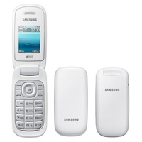Samsung GT-E1272 Weiß Dual Sim Klapphandy Tastenhandy Werkshandy ohne Kamera