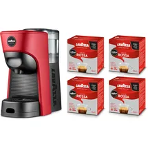 Lavazza A Modo Mio Tiny Eco Rot inkl. 64 Kapseln