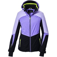 killtec Damen Skijacke/Funktionsjacke mit abzippbarer Kapuze und Schneefang KSW 66 WMN SKI JCKT, lavendel, 44, 41952-000