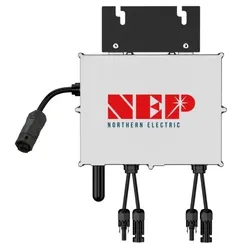 Jet-Line Micro Wechselrichter 800W (600 W Drosselung)  Balkon Solar Anlage mit Wifi NEP BDM 800
