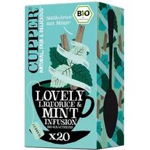 Cupper Lovely Liquorice & Mint Teebeutel 20 x 1,5 g