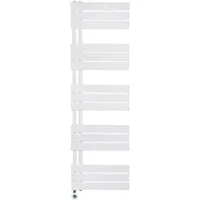 Belrad Handtuchheizkörper 1600 x 500 mm 755 W weiß Anschluss links