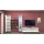 Home Affaire Wohnwand "Maruska", weiß (weiß hochglanz, weiß hochglanz), B:350cm H:180cm T:30cm, Holzwerkstoff, Kastenmöbel-Sets, Wohnwand