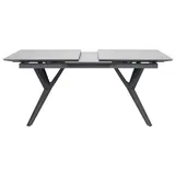 bene living Ausziehtisch Valor 160-210 x 90 x 76 cm Light Grey