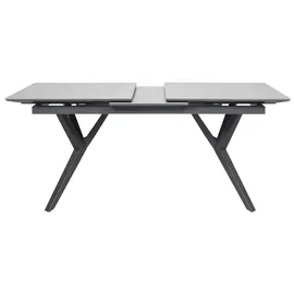 bene living Ausziehtisch Valor 160-210 x 90 x 76 cm Light Grey