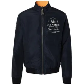 Camp David Jacke nachtblau / orange XXL