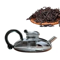 Teekessel aus Glas,Teekanne aus Glas | 600 ml/20 oz hitzebeständiger Kaffeekessel | Multifunktionaler Teebereiter für lose Blätter, praktischer Getränkekessel für Tee, Wasser, Kaffee