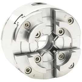 vidaXL Schraubstock Stahl 96 mm silberfarben