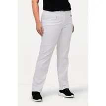 Ulla Popken Mony Funktionshose Regular Weiß 23