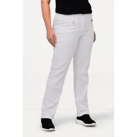 Ulla Popken Mony Funktionshose Regular Weiß 23