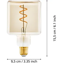 EGLO LED-Lampe 4W E27 180 lm warmweiß 1700 K
