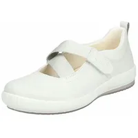 Legero Ballerinas Nappaleder . Riemchenballerina weiß 38,5 EU