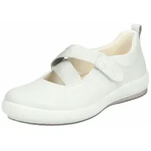 Legero Ballerinas Nappaleder . Riemchenballerina weiß 38,5 EU
