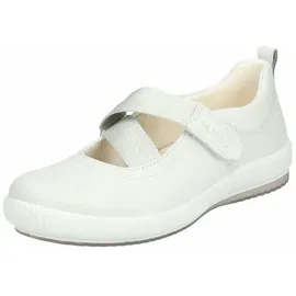 Legero Ballerinas Nappaleder . Riemchenballerina weiß 38,5 EU