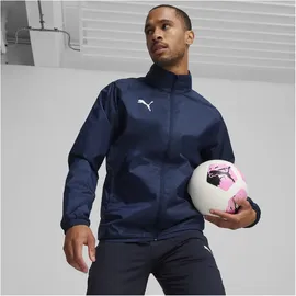 Puma teamGOAL Allwetterjacke Herren Blau L