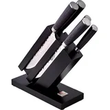 Richardson Sheffield UTA Messerblock 5-teilig, Messerblock, schwarz