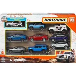 Matchbox Adventures World Tour 9-Pack 70 Years Edition