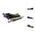 RODCRAFT Rangierwagenheber Aluminium 90-358 mm Schwarz