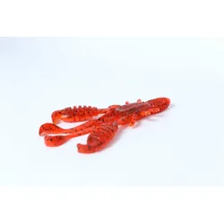 Gummiköder - D-Craw - 10.2cm - Red Marsh Craw ROT|SCHWARZ NO SIZE