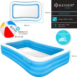 Kesser Aufblasbarer Pool 240 x 240 x 60 cm