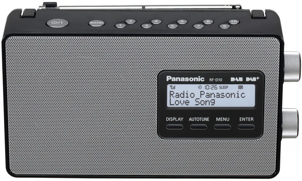 Panasonic RF-D10EG-K - Kofferradio - schwarz