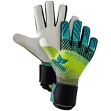 Erima Flex RD Robusto Torwarthandschuhe - Petrol/Lime/Schwarz, 10