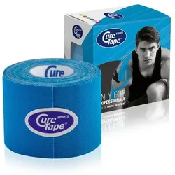 CureTape Sports blau – kinesiologie tape(kinesiotape) EINHEITSGRÖSSE