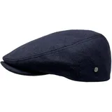 WEROR Herren Flatcap Schiebermütze Schirmmütze Cap Mütze WEROR-394.1 (62, Marine) - 62