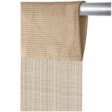 arsvita Fadenvorhang Fadengardine Gardine Vorhang Prince 90 cm x 250 cm Beige