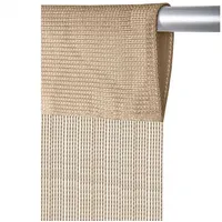 arsvita Fadenvorhang Fadengardine Gardine, Vorhang Prince 90 cm x 250 cm Beige