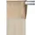 arsvita Fadenvorhang Fadengardine Gardine Vorhang Prince 90 cm x 250 cm Beige