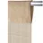 arsvita Fadenvorhang mit Stangendurchzug, individuell kürzbare Gardine, moderner und eleganter Dekorationsartikel in vielen Farben und Ausführungen (B90xL250 cm/beige - Creme)