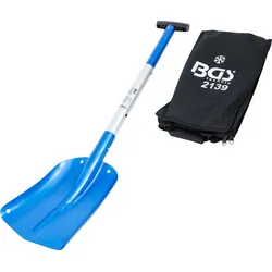 BGS Aluminium-Schneeschaufel | mit steckbarem Schnellverschluss-Stiel