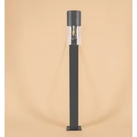 esotec Solarleuchte Aluminium 100,0 cm 1 Stück schwarz