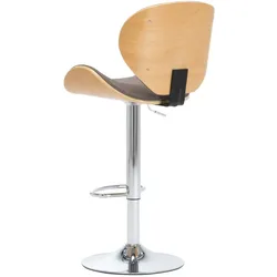 vidaXL Barhocker Taupe Stoff