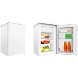 Amica KS 361 300 W Kühlschrank (107 l, 845 mm hoch, Weiß)