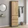 home collective Kleiderschrank 50 x 180,5 x 40 cm Grau/Braun