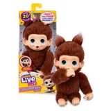 Little Live Pets My Baby Monkey 19 cm Braun