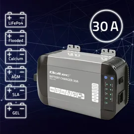 Qoltec Intelligentes Ladegerät 30A 12V