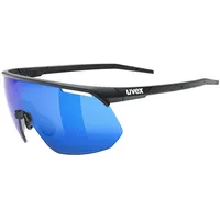 Uvex pace one black Matt - Supravision Mirror Blue/CAT3