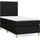 vidaXL Boxspringbett 100 x 200 cm Schwarz