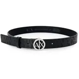 Giorgio Armani Armani Exchange Damen-Gürtel Eleganza Schwarz, Größe 85