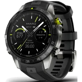 Garmin MARQ Gen2 Athlete Silikonarmband schwarz