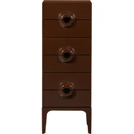 Woood Merge 44 x 120 x 45 cm Braun/Rot
