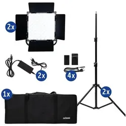 Dörr LED Dauerlicht DLP-1000 RGB 2er Set