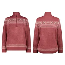 CMP Woman Fleece Sweat Knitted WP peony (B709) 38