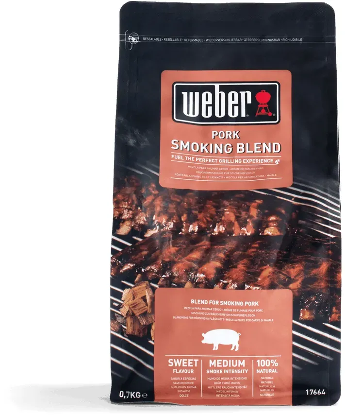 Weber Räucherchips-Mischung für Schweinefleisch, 0,7 kg