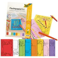 Folia FlechtpapierSet DIN A4 - Papier - A4 - 24 Blätter