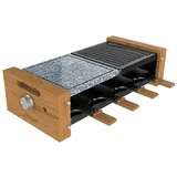 Cecotec Raclettes Cheese&Grill 8400 Wood MixGrill. - Schwarz